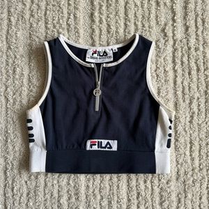 Fila cropped tank/sports bra